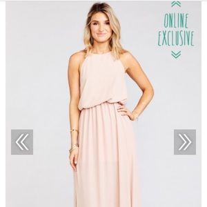 Show me your mumu Dusty blush dress size xs